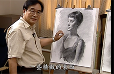 冉茂芹：素描男頭像畫法視